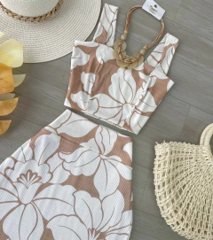 Conjunto mídi canelado - comprar online