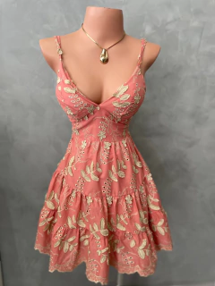 Vestido laise bordado - Glamix 