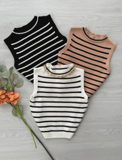 Cropped modal listrado