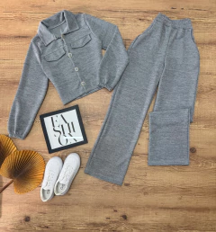 Imagem do CONJUNTO LAZINHA CANELADO BOTÕES