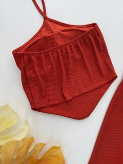 Conjunto pantalona telha - Glamix 