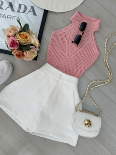 Saia/shorts alfaiataria - Glamix 