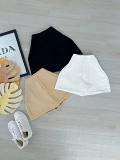 Saia/shorts alfaiataria