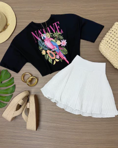 Cropped algodão estampado na internet