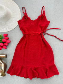 Vestido envelope vermelho - comprar online