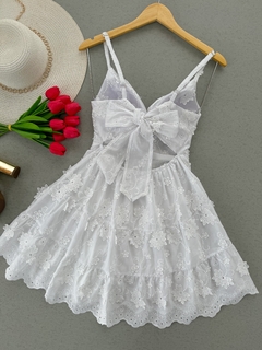 Vestido laise branco - comprar online