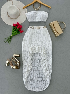 Conjunto cropped e saia tricot - (cópia) - (cópia) - (cópia) - (cópia)