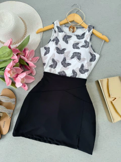 Saia shorts alfaiataria - Glamix 
