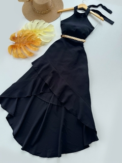 Vestido boho mullet na internet