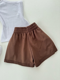 Shorts moletínho na internet
