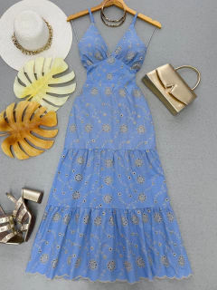 Vestido midi laise