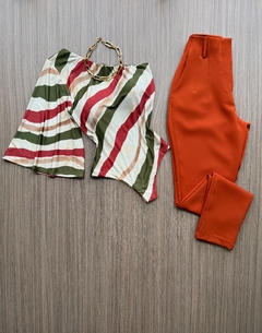 Calça Zara terracota