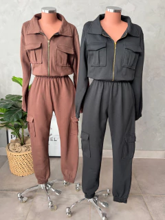 Conjunto moletom cargo na internet