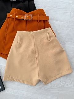 Shorts alfaiataria com cinto - comprar online