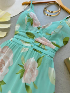 Vestido Alice verde água - comprar online