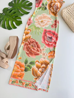 Vestido midi inspired FRM - Glamix 