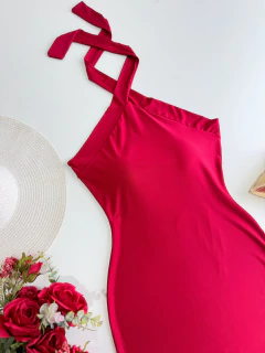 Vestido midi vinho na internet