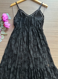 Vestido Búzios preto COD513 - comprar online