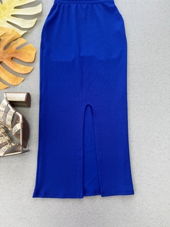 Conjunto canelado midi - comprar online