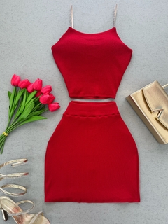 Conjunto Ribana strass
