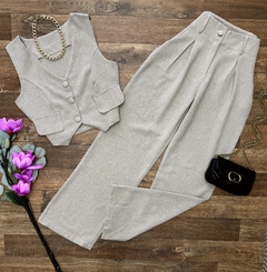 Conjunto linho liso