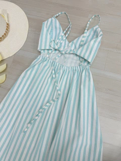 Vestido midi linho - comprar online