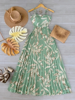 Vestido plissado