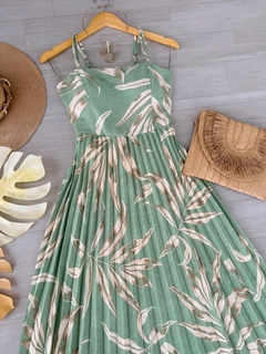 Vestido plissado - comprar online