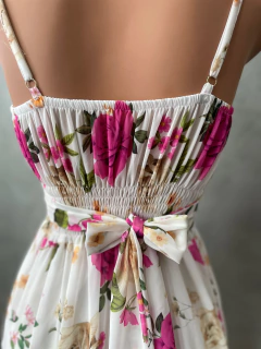 Vestido Alice floral - (cópia) - (cópia) - (cópia) - (cópia) - (cópia) - (cópia) - Glamix 