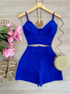 Conjunto alfaiataria Azul