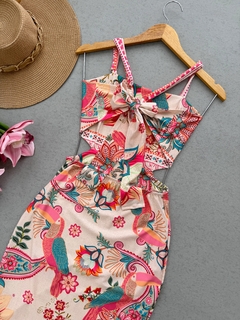 Vestido midi poliamida na internet