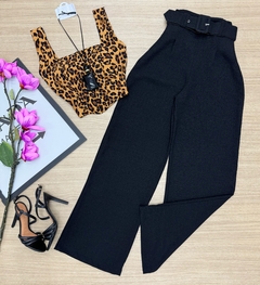 Calça pantalona linhão