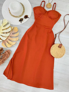 Vestido midi linho (cópia) on internet