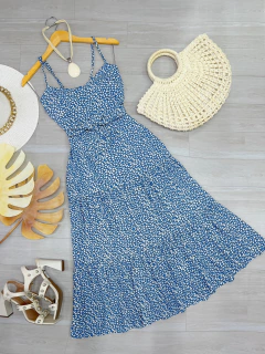 Vestido midi de amarrar (cópia) (cópia)