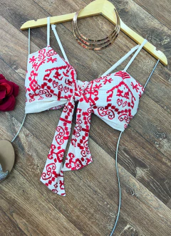 Cropped Vermelho - comprar online