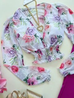 Cropped tule 1 - comprar online