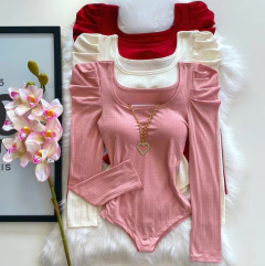 Body princesa canelado