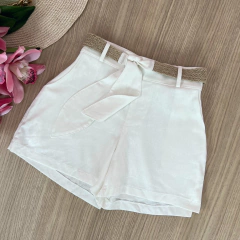 Shorts linho off - Glamix 