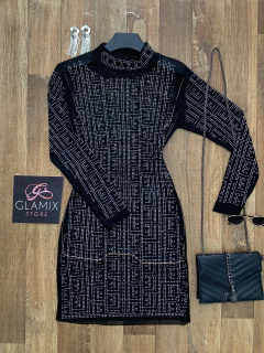 Vestido tule luxo