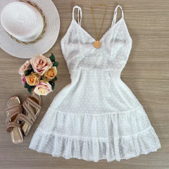 Vestido Chiffon branco