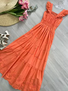 Vestido Tricoline e Laise - buy online