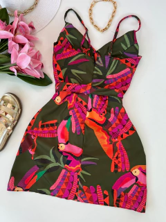 Vestido de amarrar on internet