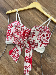Cropped Vermelho - comprar online