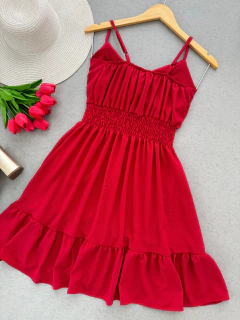 Vestido lastex vermelho na internet