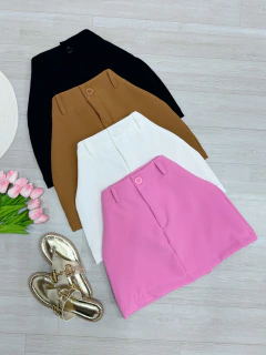 Saia/shorts alfaiataria