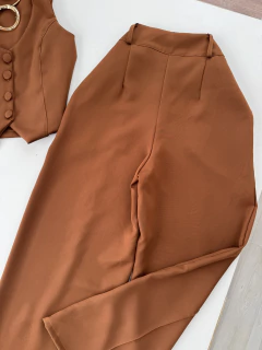 Conjunto Alfaiataria Marrom - (cópia) - (cópia) - Glamix 