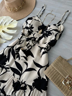 Vestido midi de amarrar - (cópia) on internet