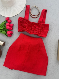 Conjunto linhão vermelho - comprar online