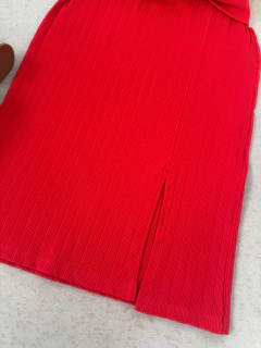Conjunto Canelado premium vermelho - comprar online