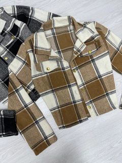 Jaqueta xadrez flanelada - comprar online